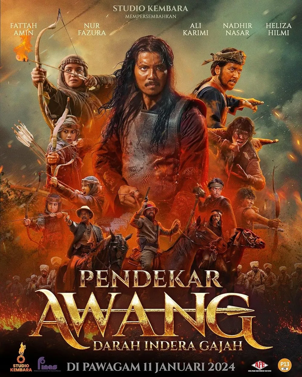 ดูหนังออนไลน์ฟรี Warrior Awang and Master Tok Gajah 2024